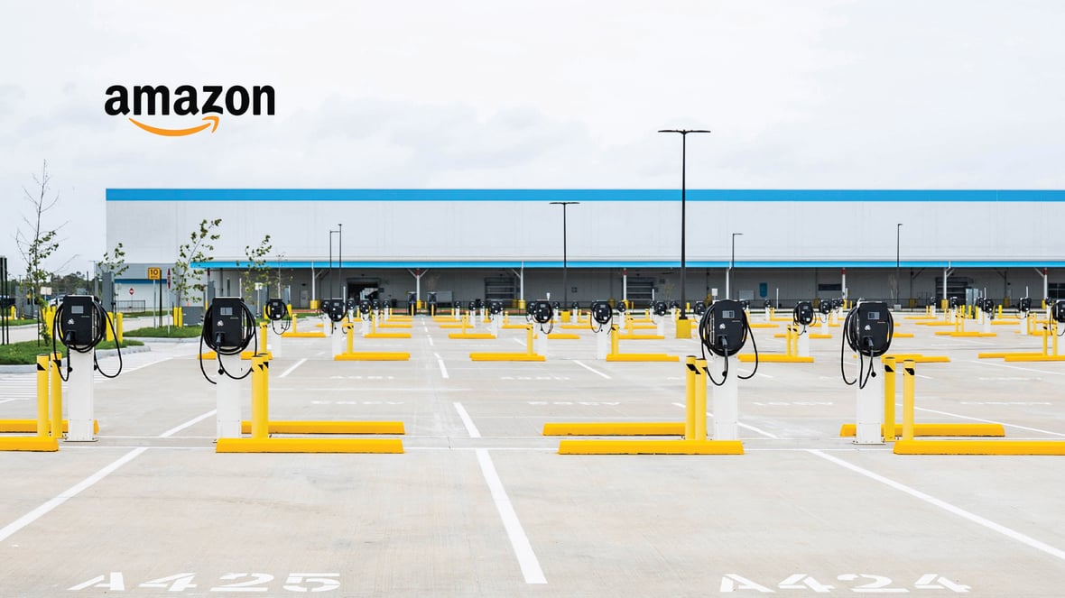 Amazon with logo