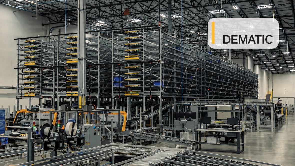 Dematic with logo
