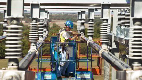 Electrician at Minco Substation