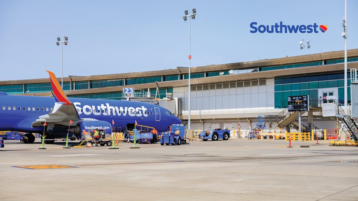 Southwest with logo