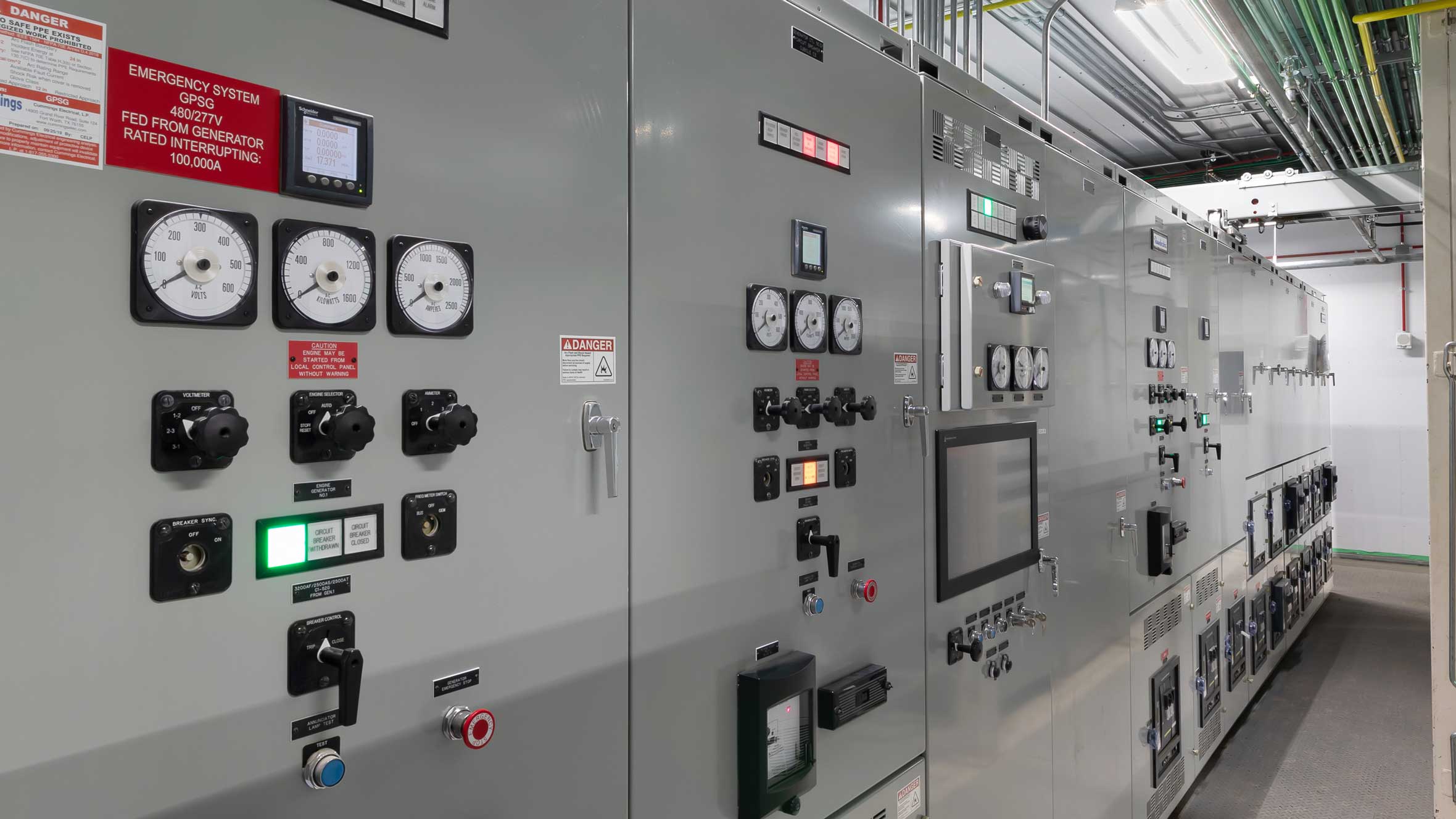 Data center emergency backup power system