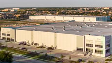 Aerial view of the Cummings Electrical Integrated Manufacturing office